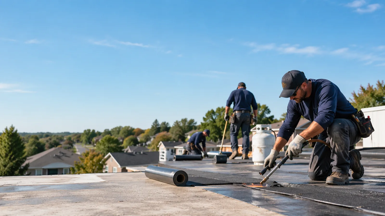 Flat Roof Leak Repair providers in Howard, KS